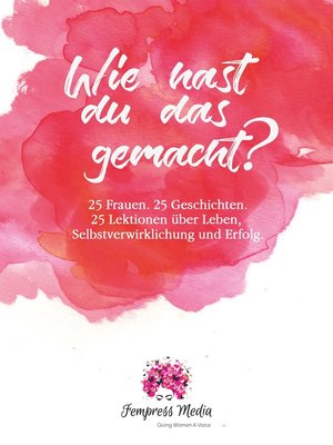 cover image of Wie hast du das gemacht?
